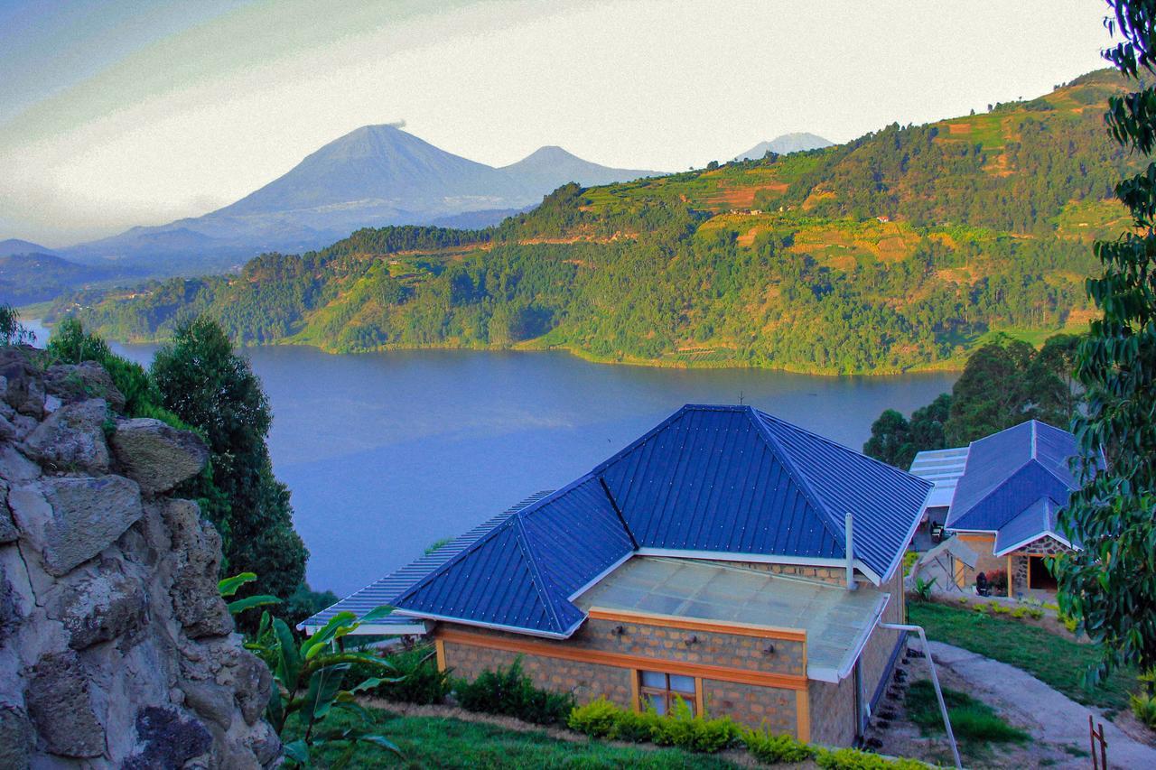 Lake Mulehe Gorilla Lodge Kisoro Buitenkant foto